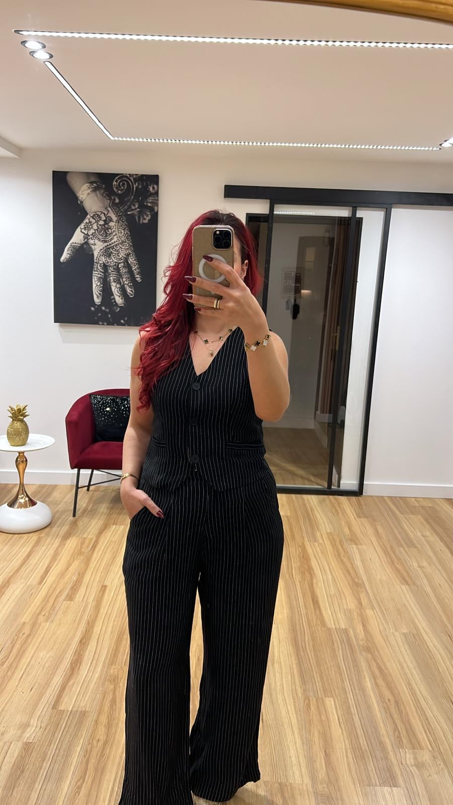 Ensemble Tailleur sans manches