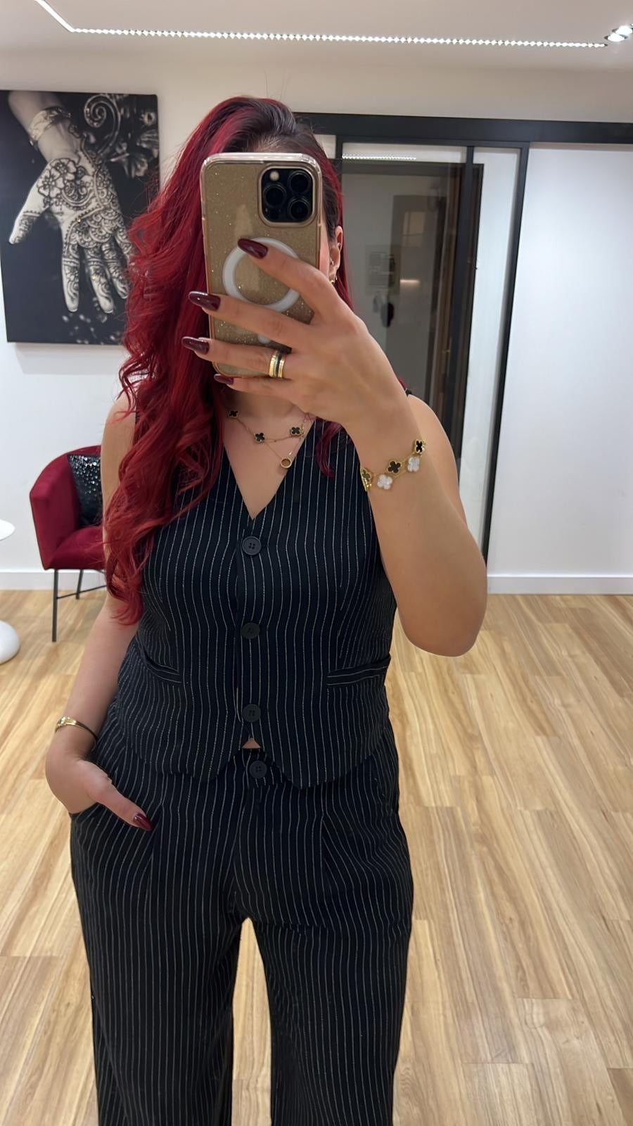 Ensemble Tailleur sans manches
