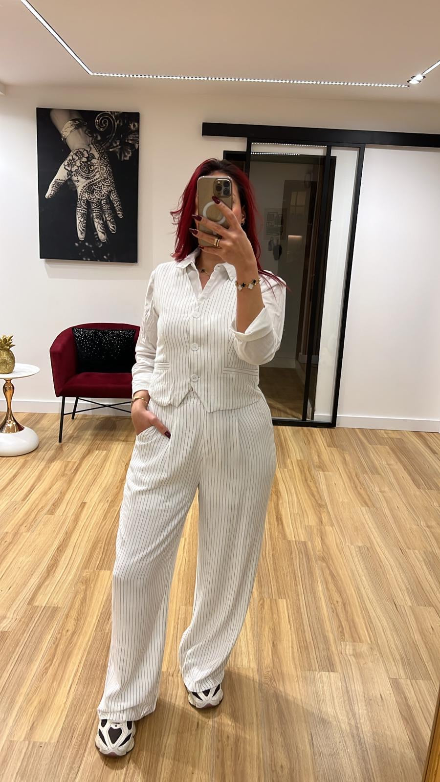 Ensemble Tailleur sans manches