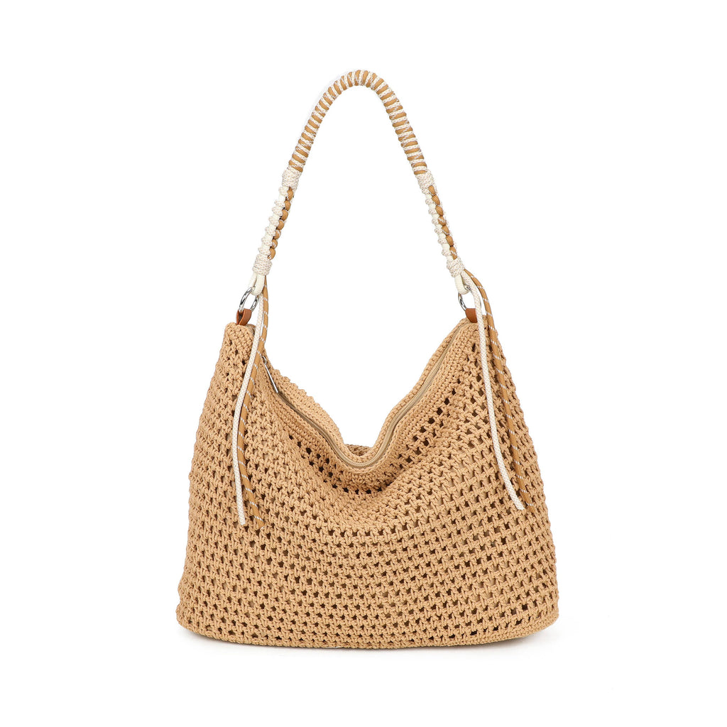 Sac à bandoulière en crochet
