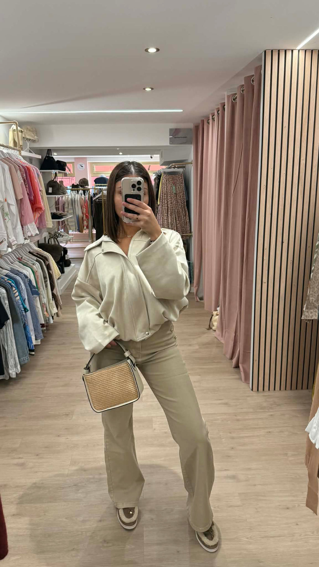Veste daim