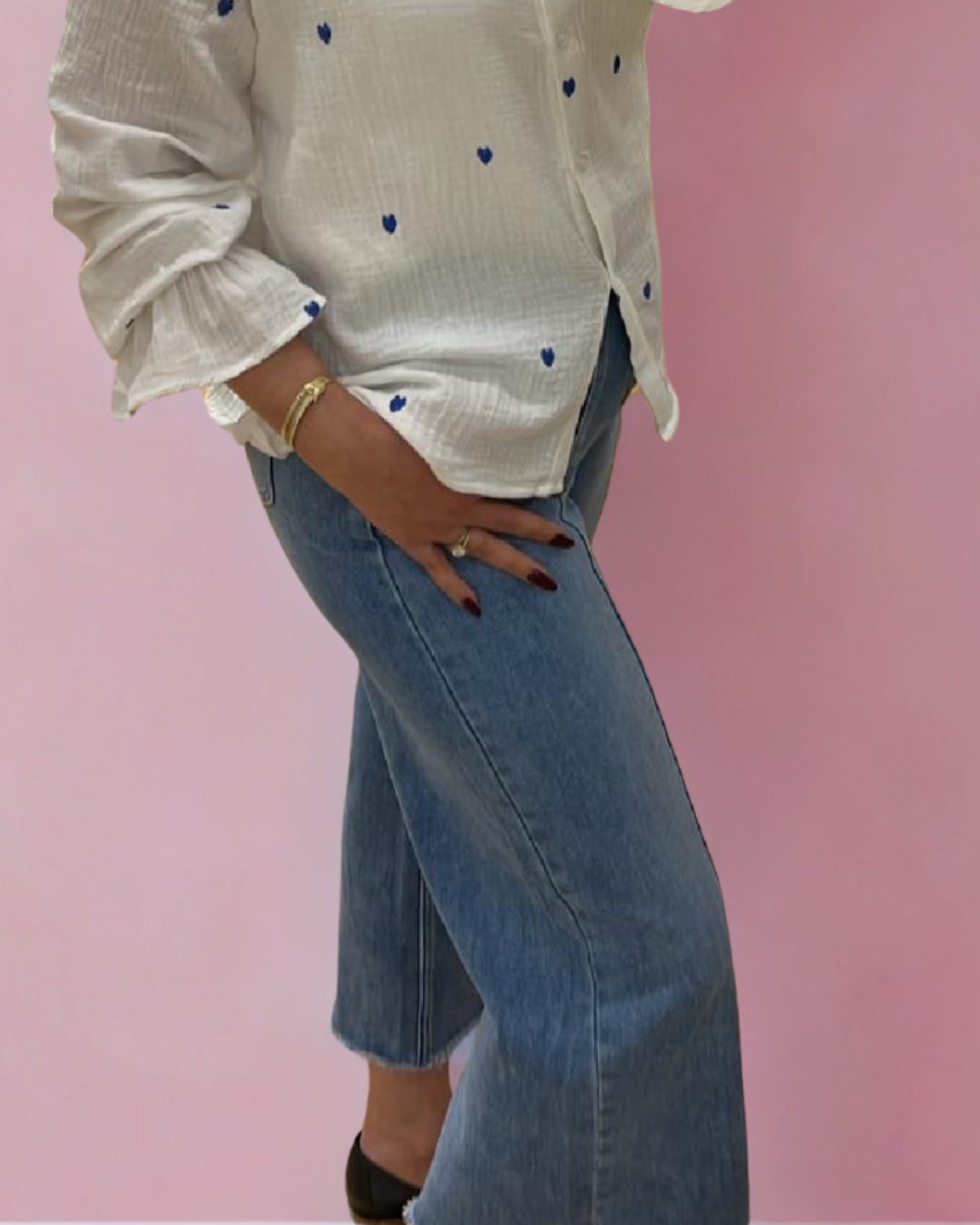 Jean milas bleu claire