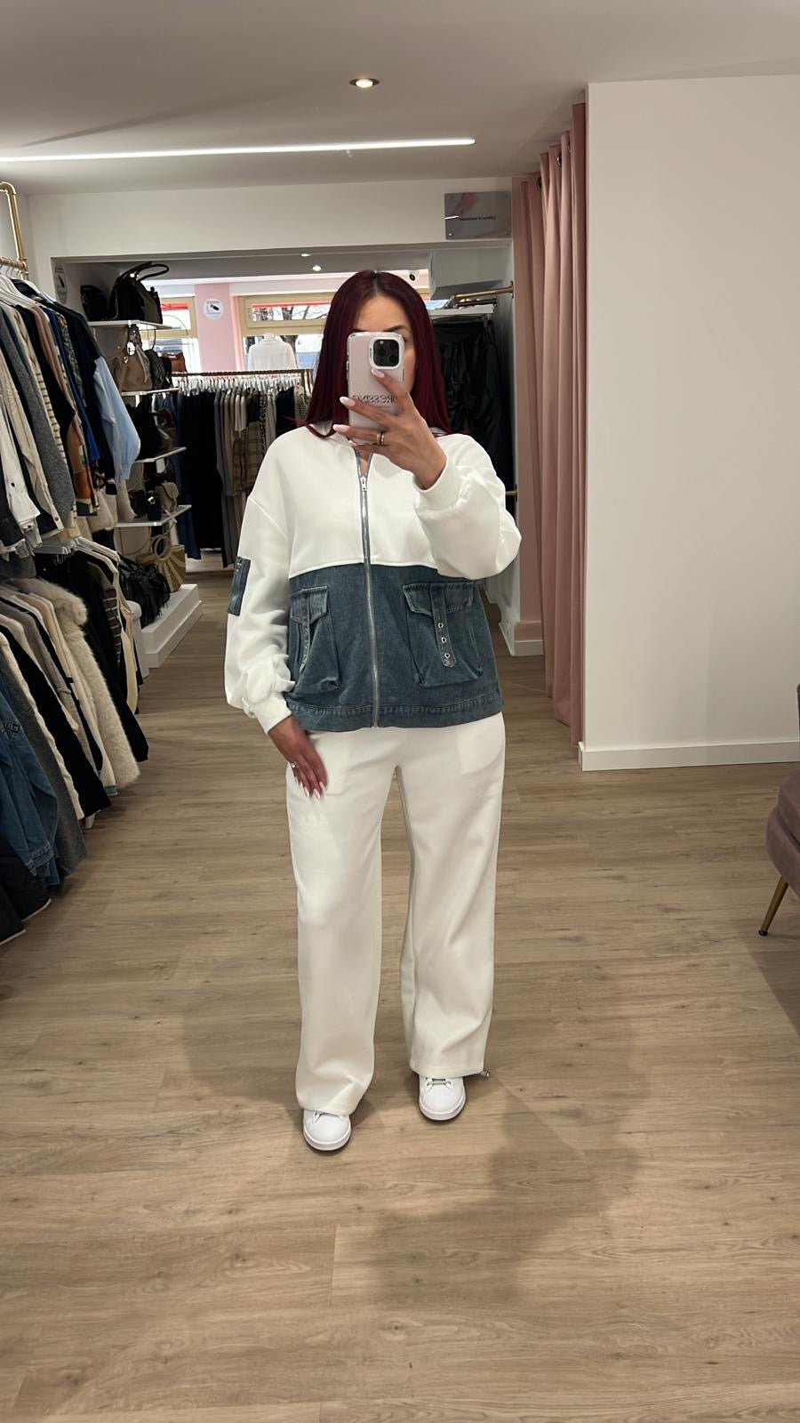 Ensemble jogging jean