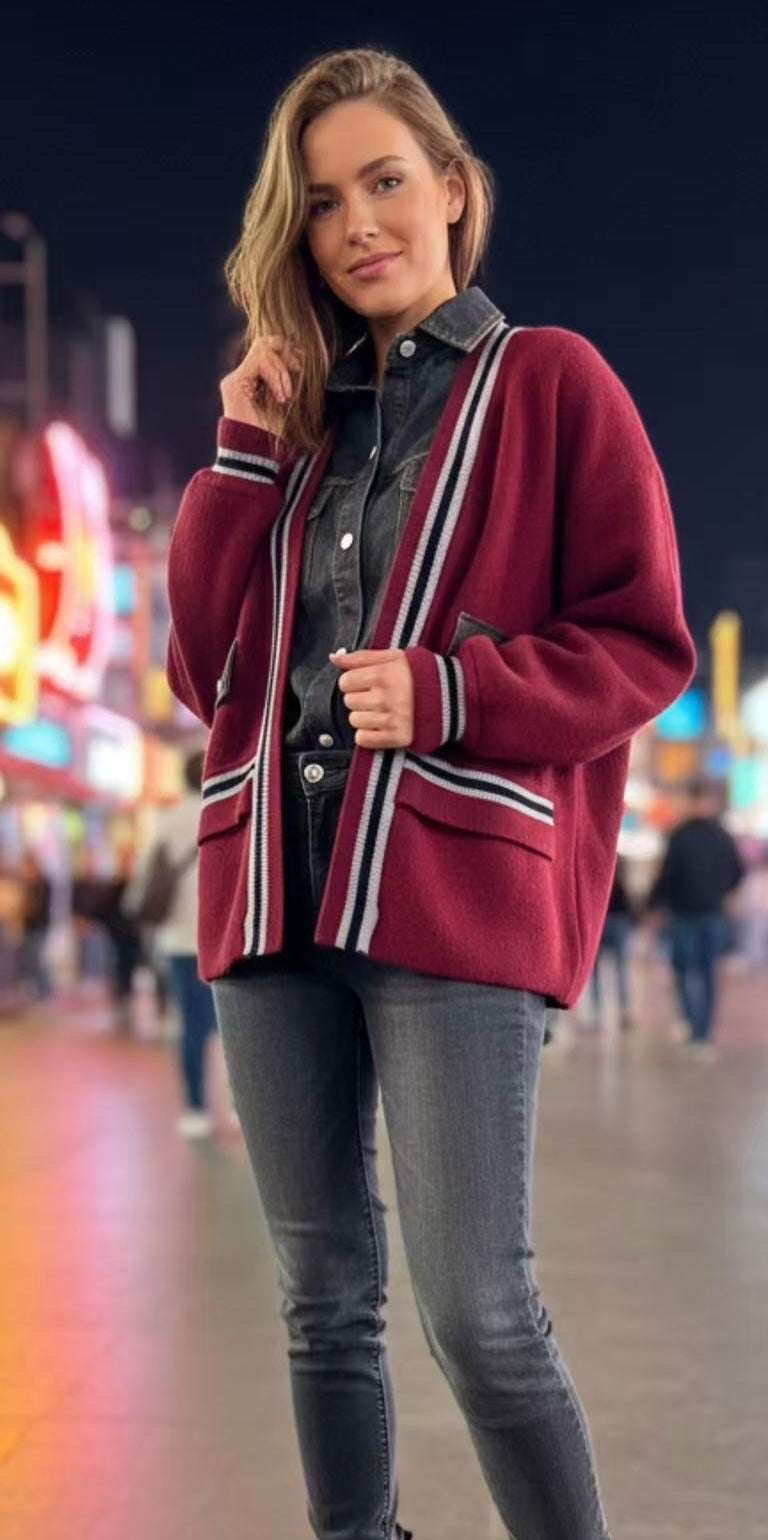 Gilet allyson détail jean