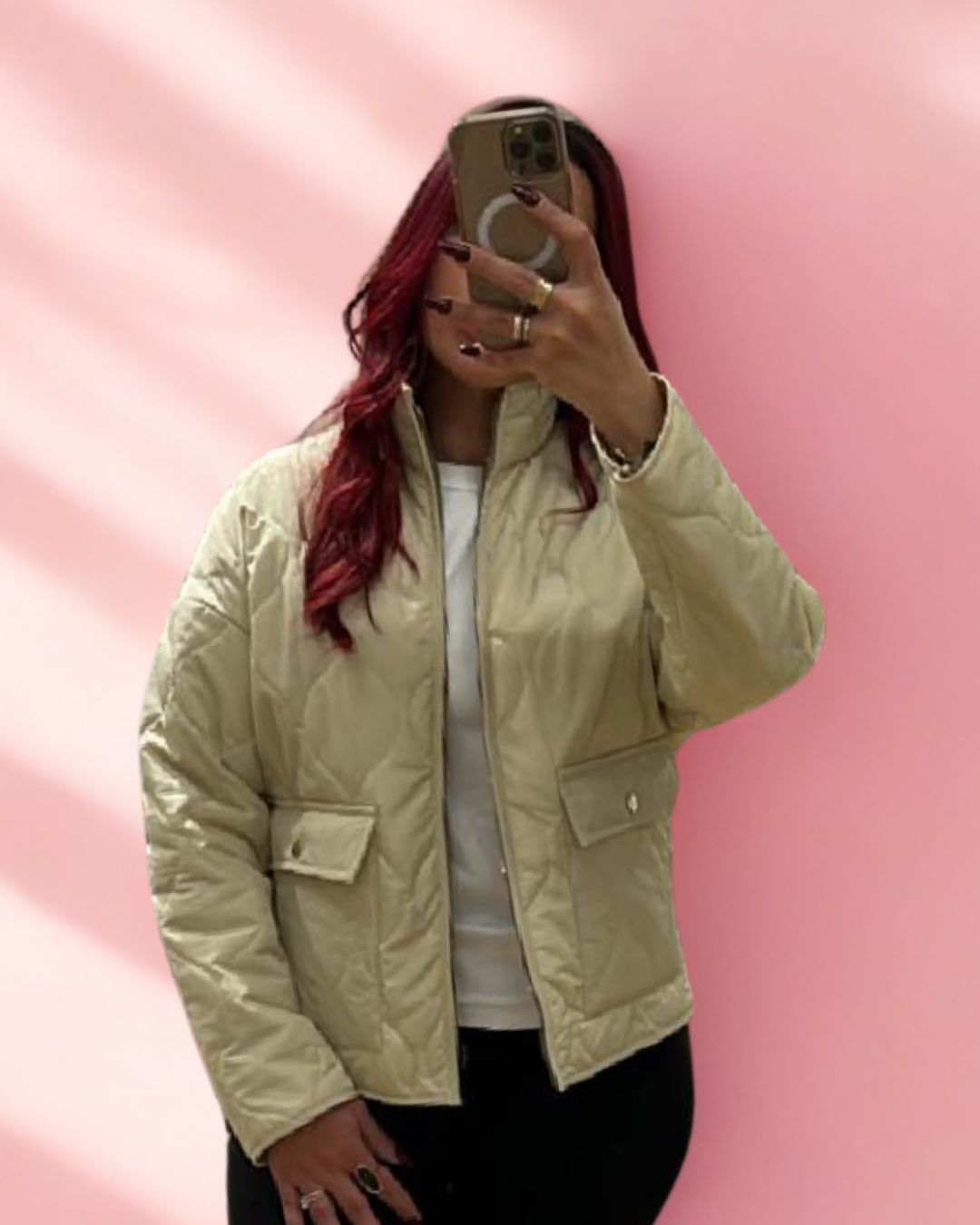 Veste réversible clair