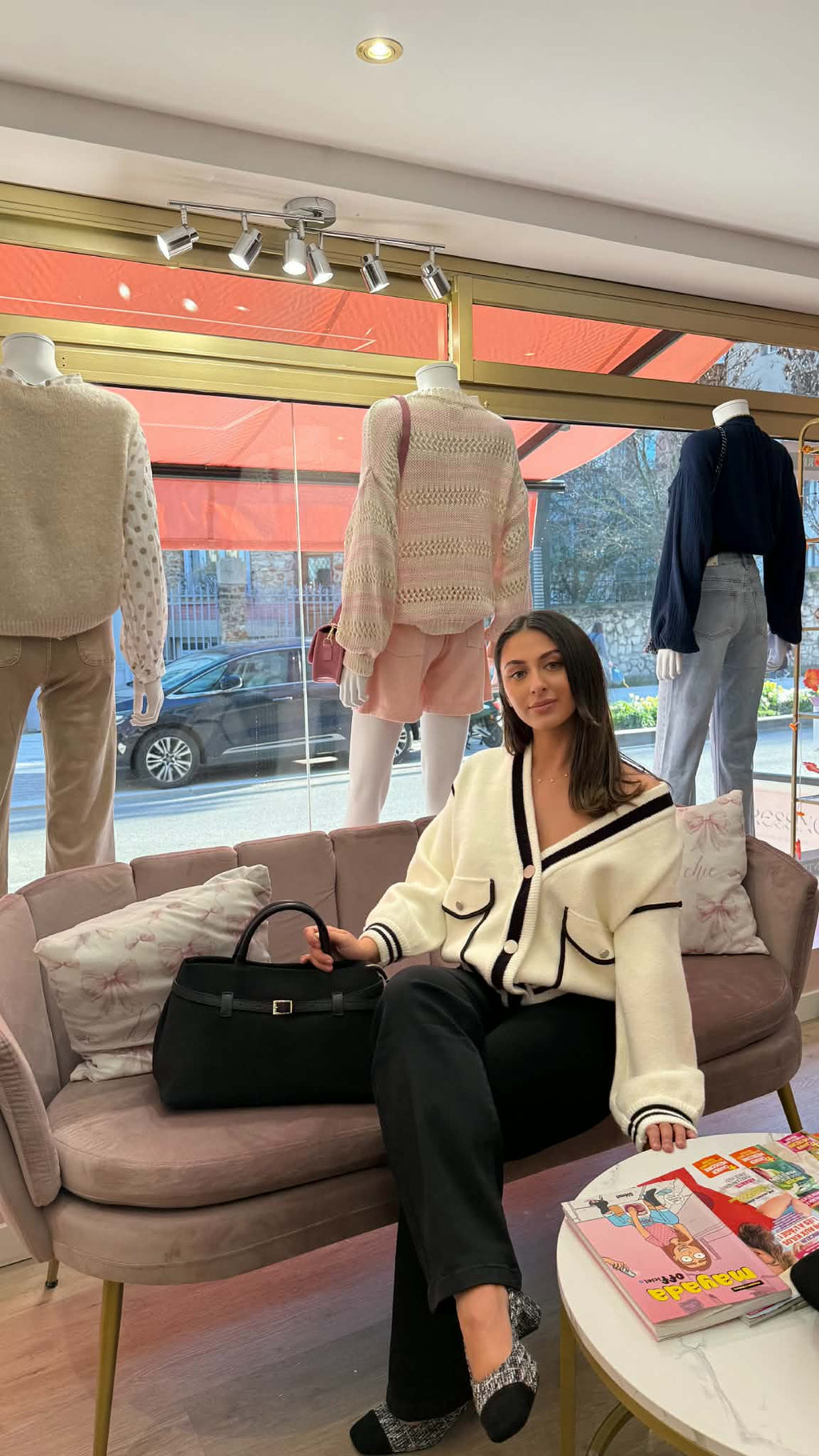 Sac Suède boom cuir