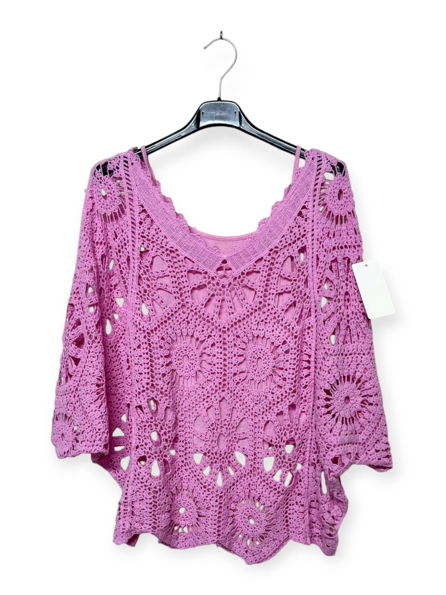 Top en crochet avec débardeur