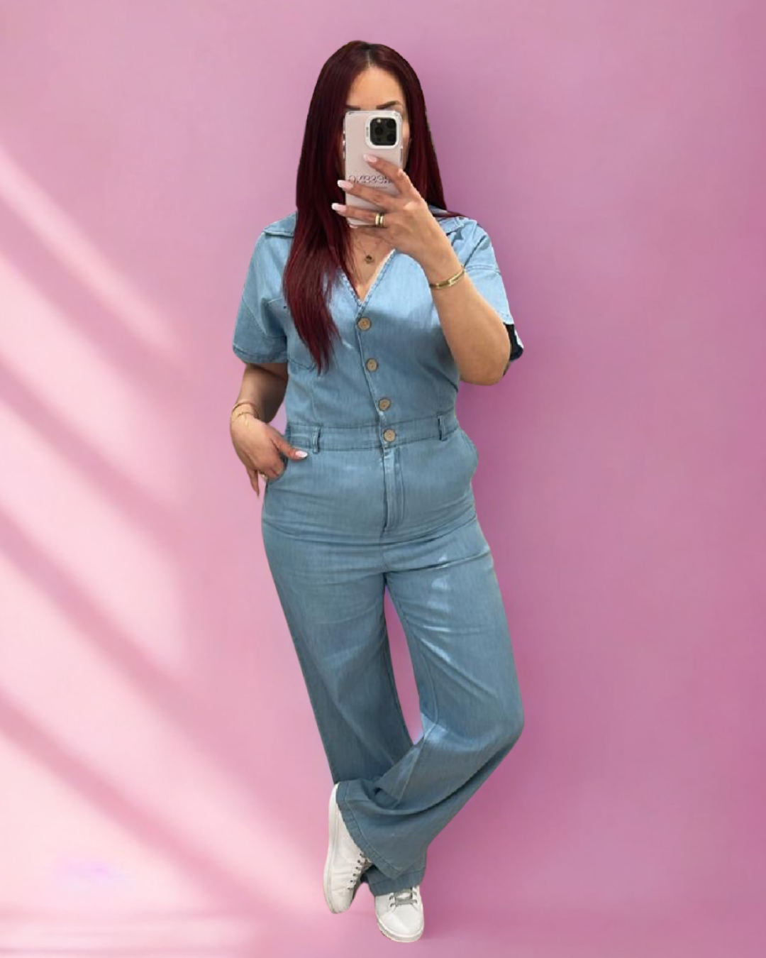 Combinaison bleu ciel