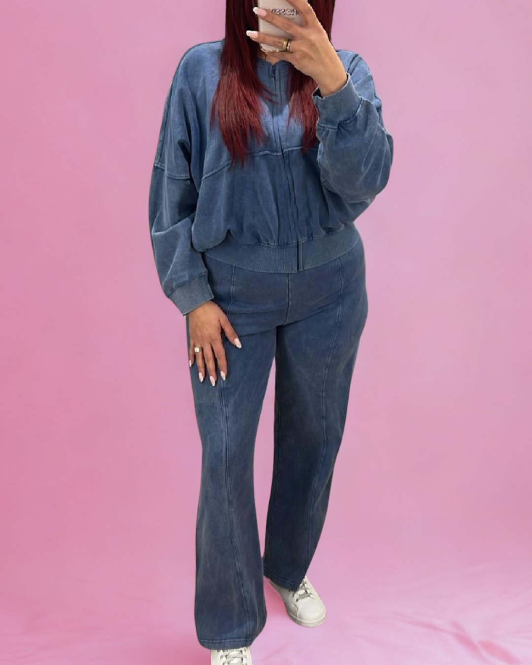 Ensemble jogging oversize