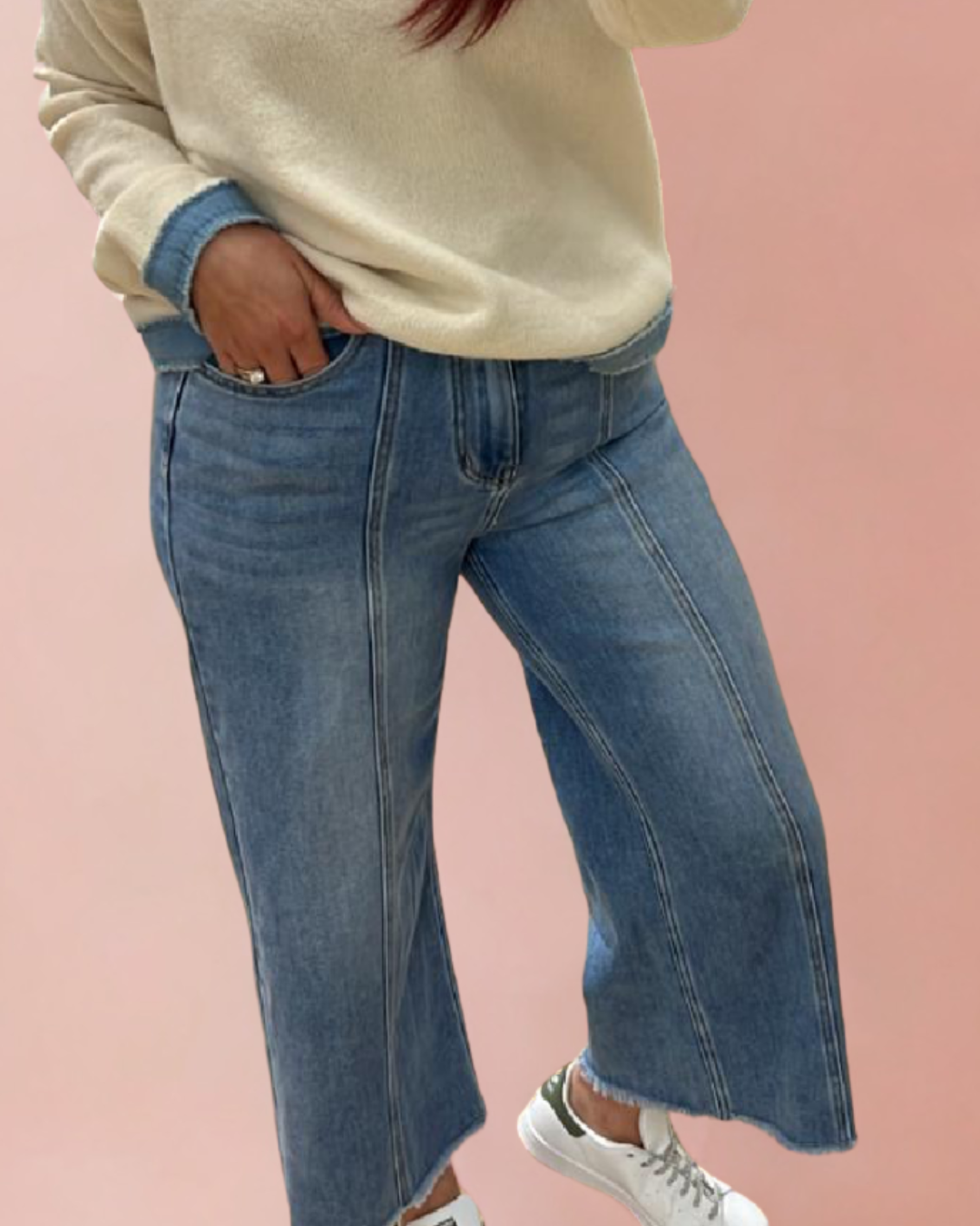 Jean milas bleu claire