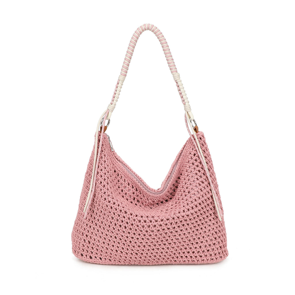 Sac à bandoulière en crochet