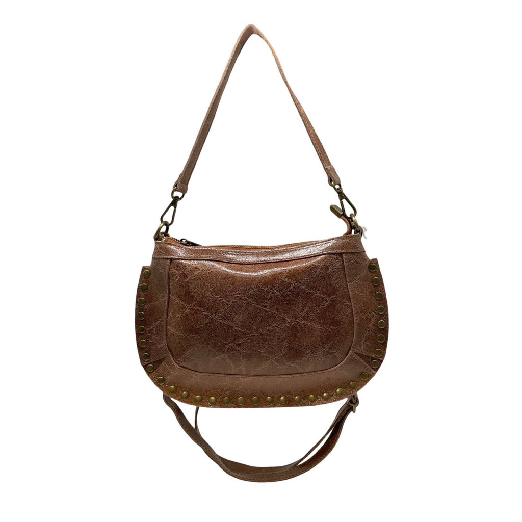 SAC CLOUTE CUIR BROSSE DIONNA