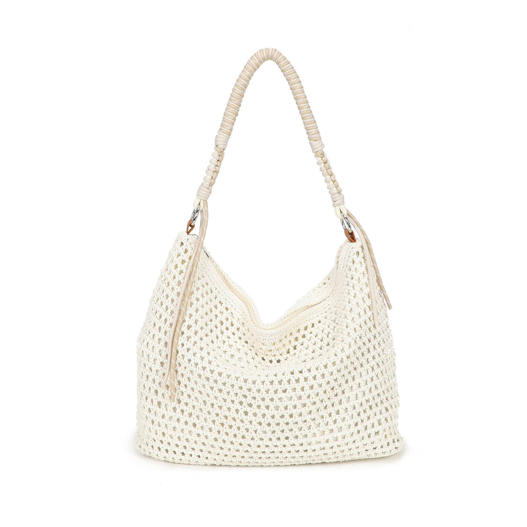 Sac à bandoulière en crochet