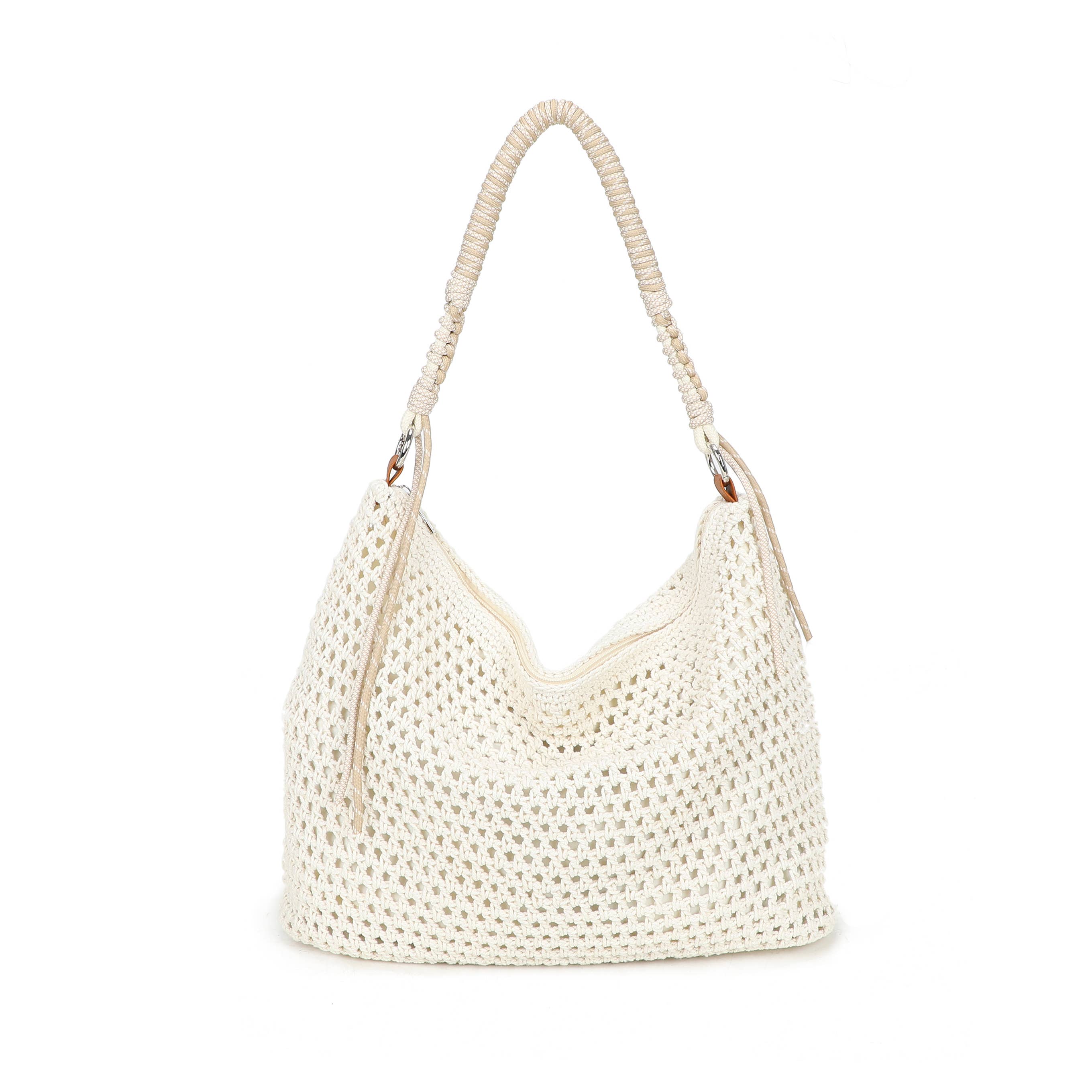Sac à bandoulière en crochet