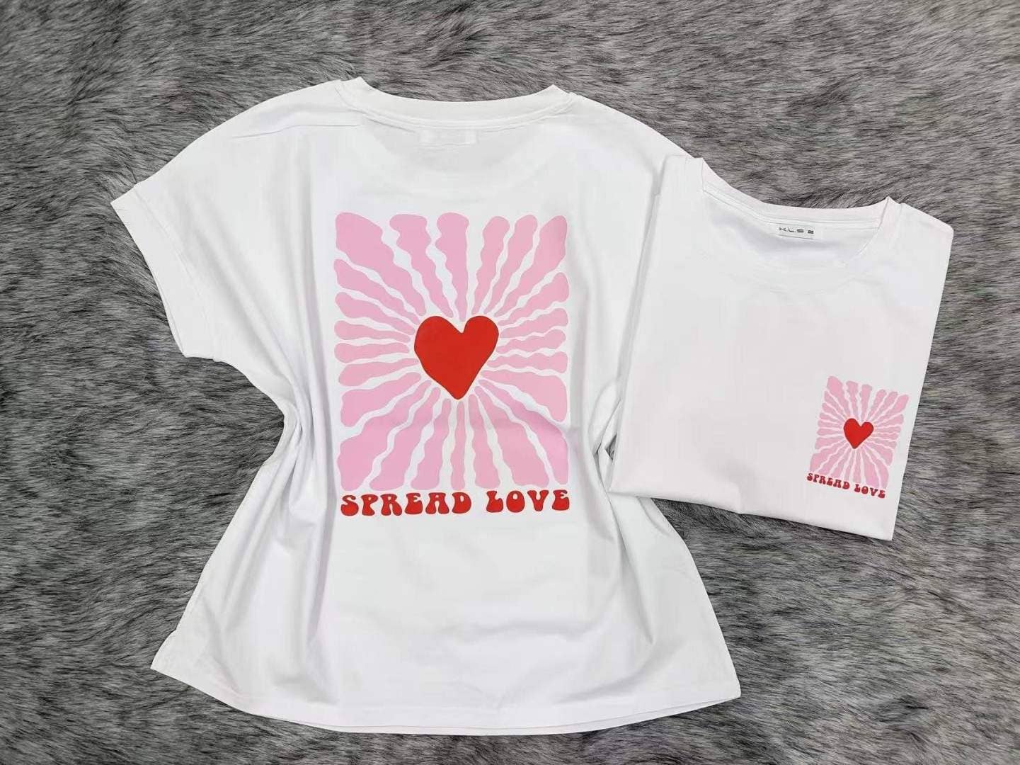 T Shirt Coton Imprimé Tendance