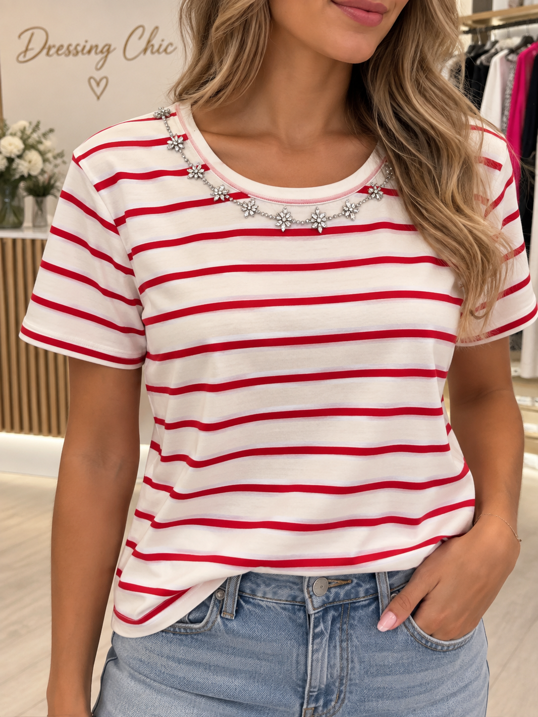 T-shirt chic Lipanoï