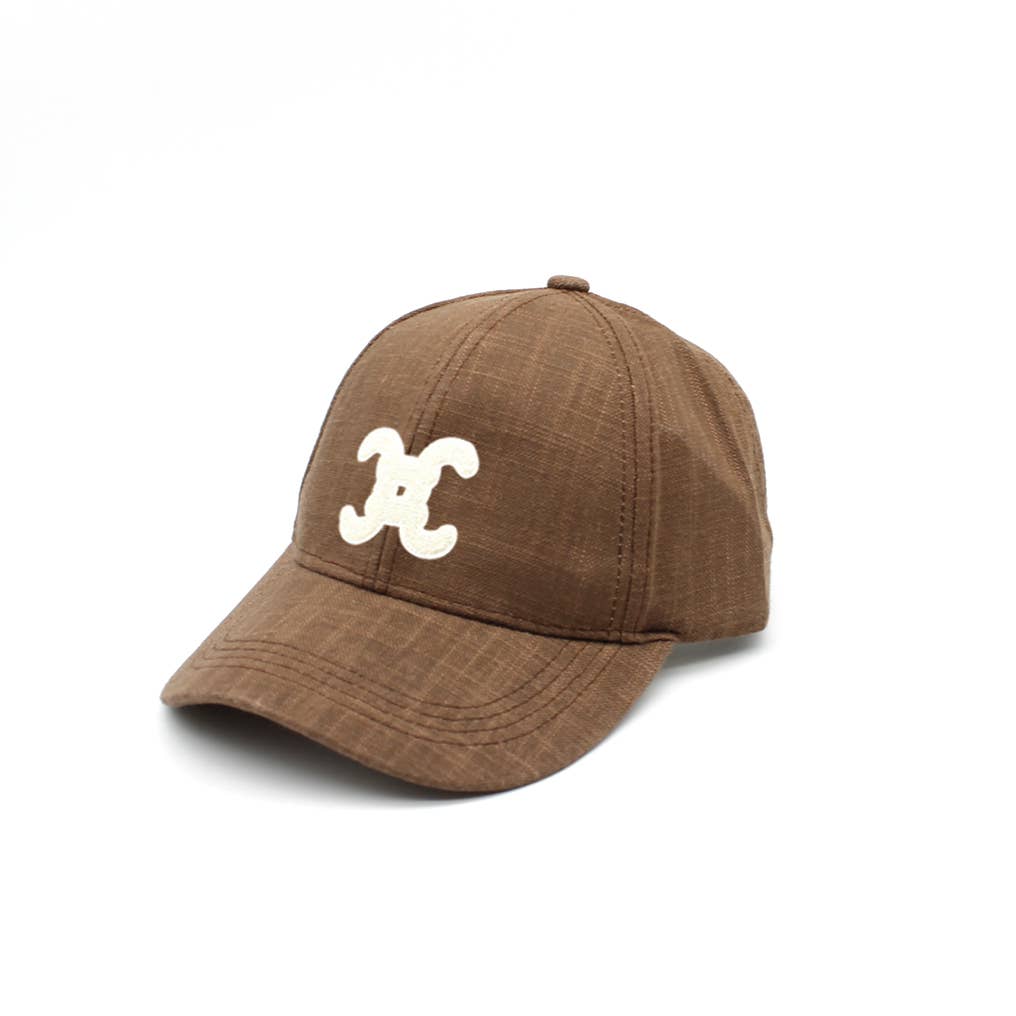 Casquette avec logo brodé