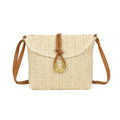 Sac bandoulière en paille