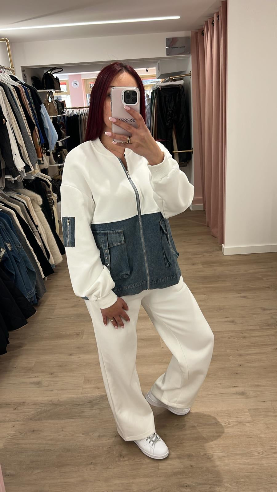 Ensemble jogging jean