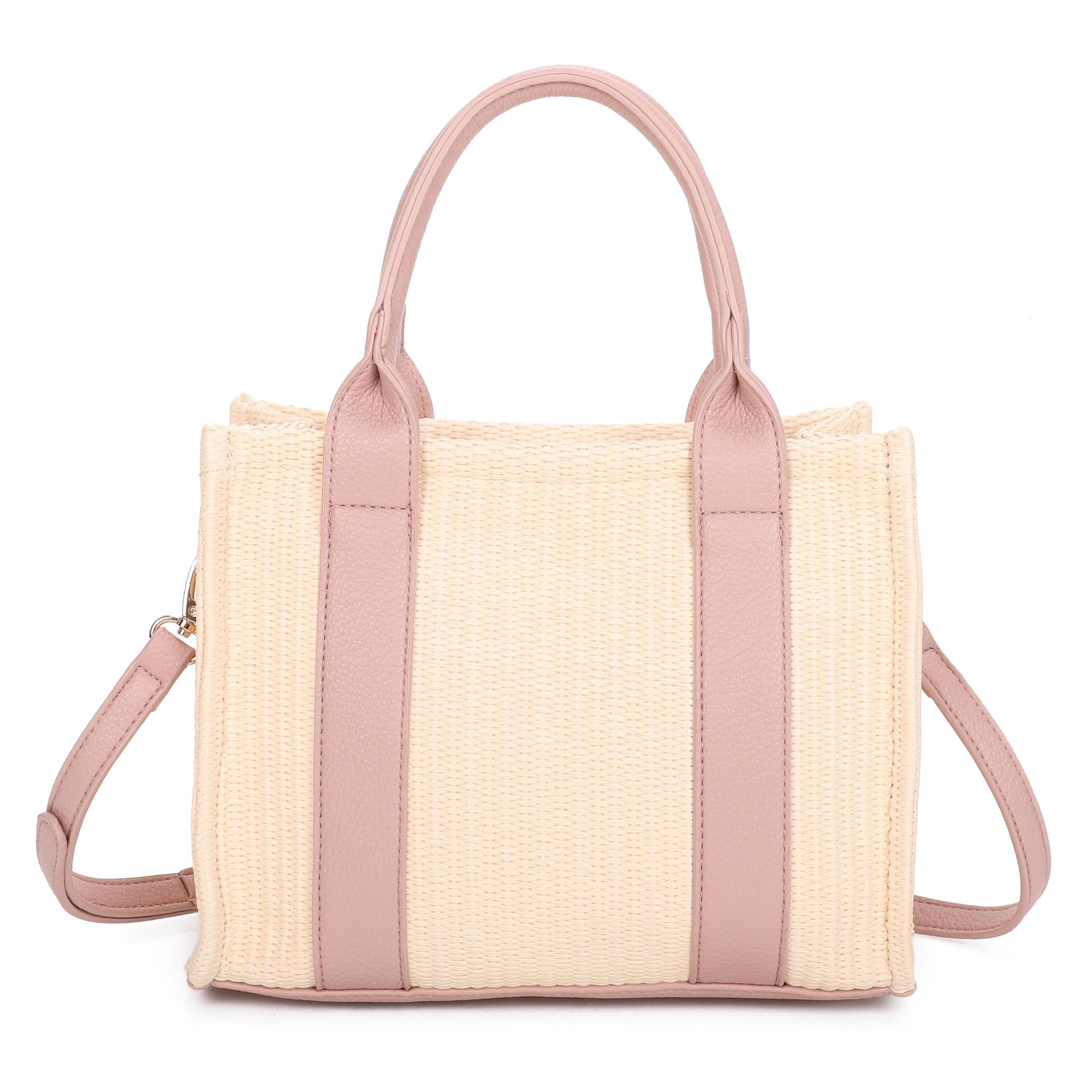 Sac cabas en paille style plage d'été