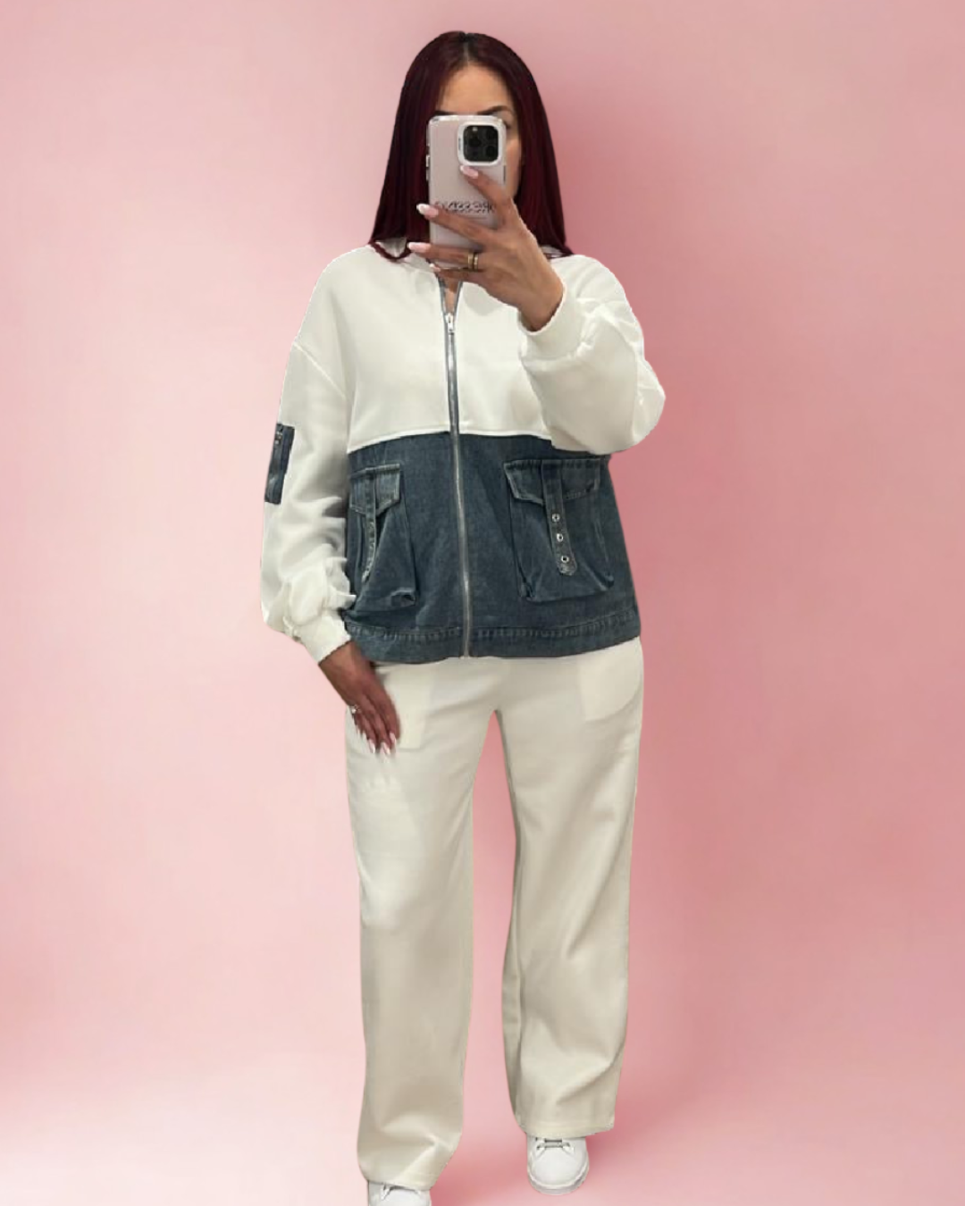 Ensemble jogging jean