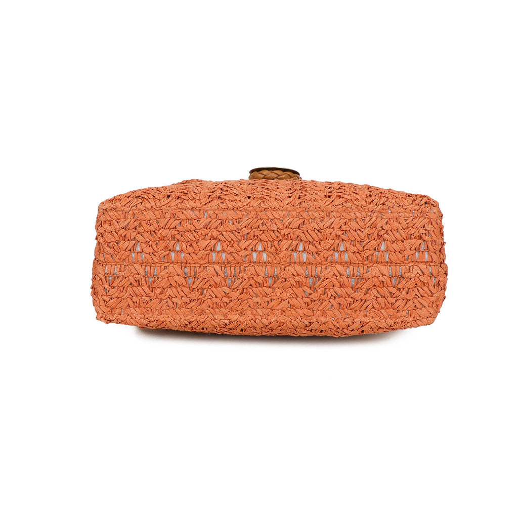 Sac bandoulière en paille