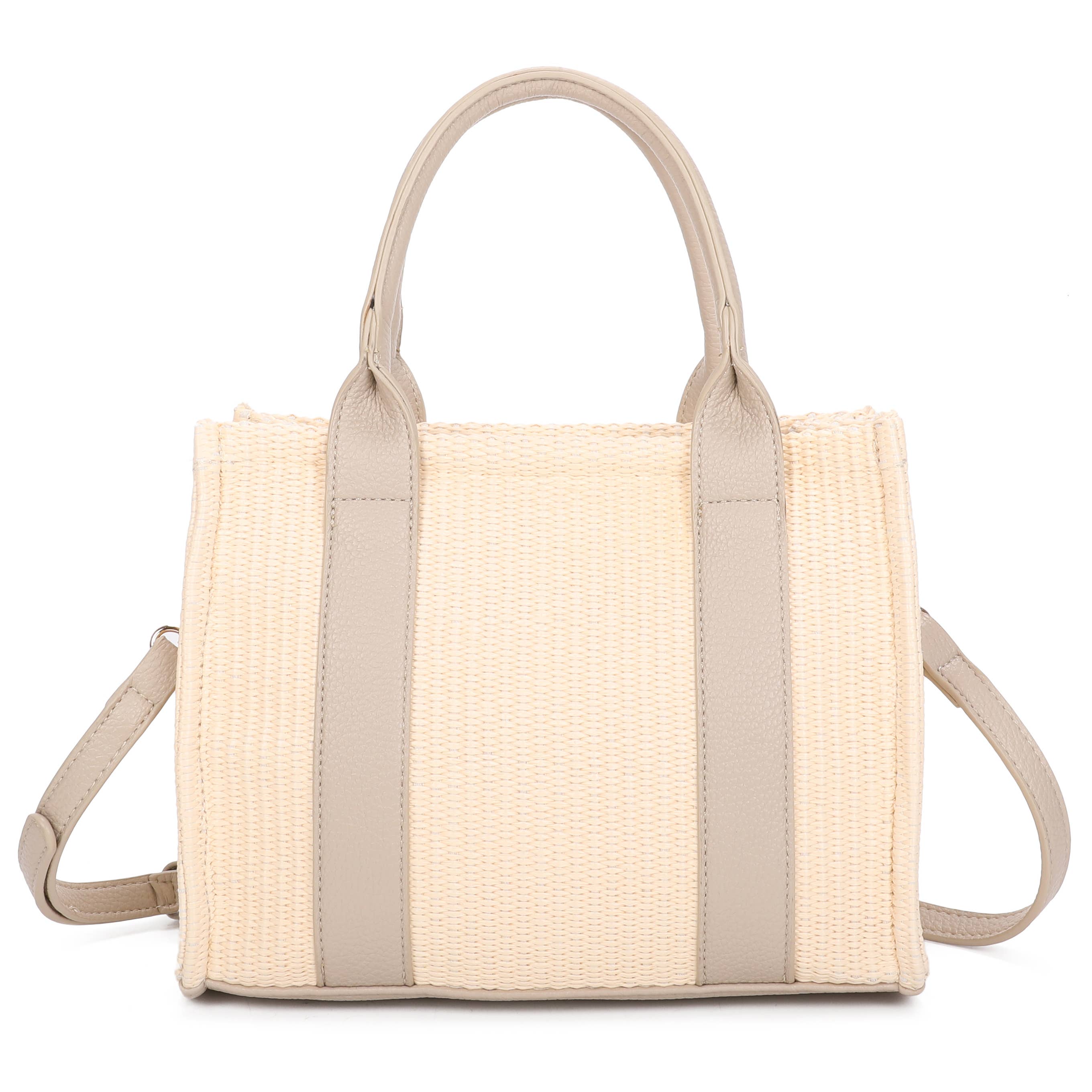 Sac cabas en paille style plage d'été