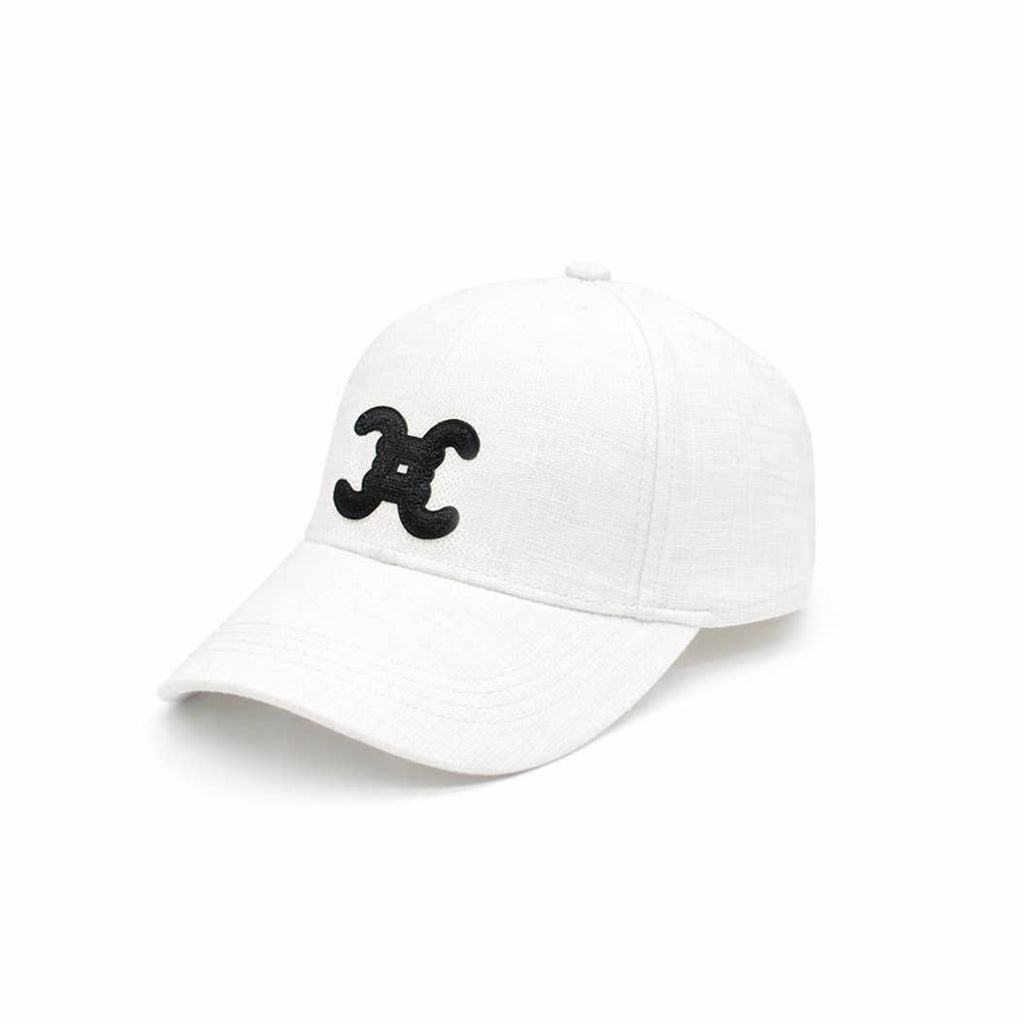 Casquette avec logo brodé