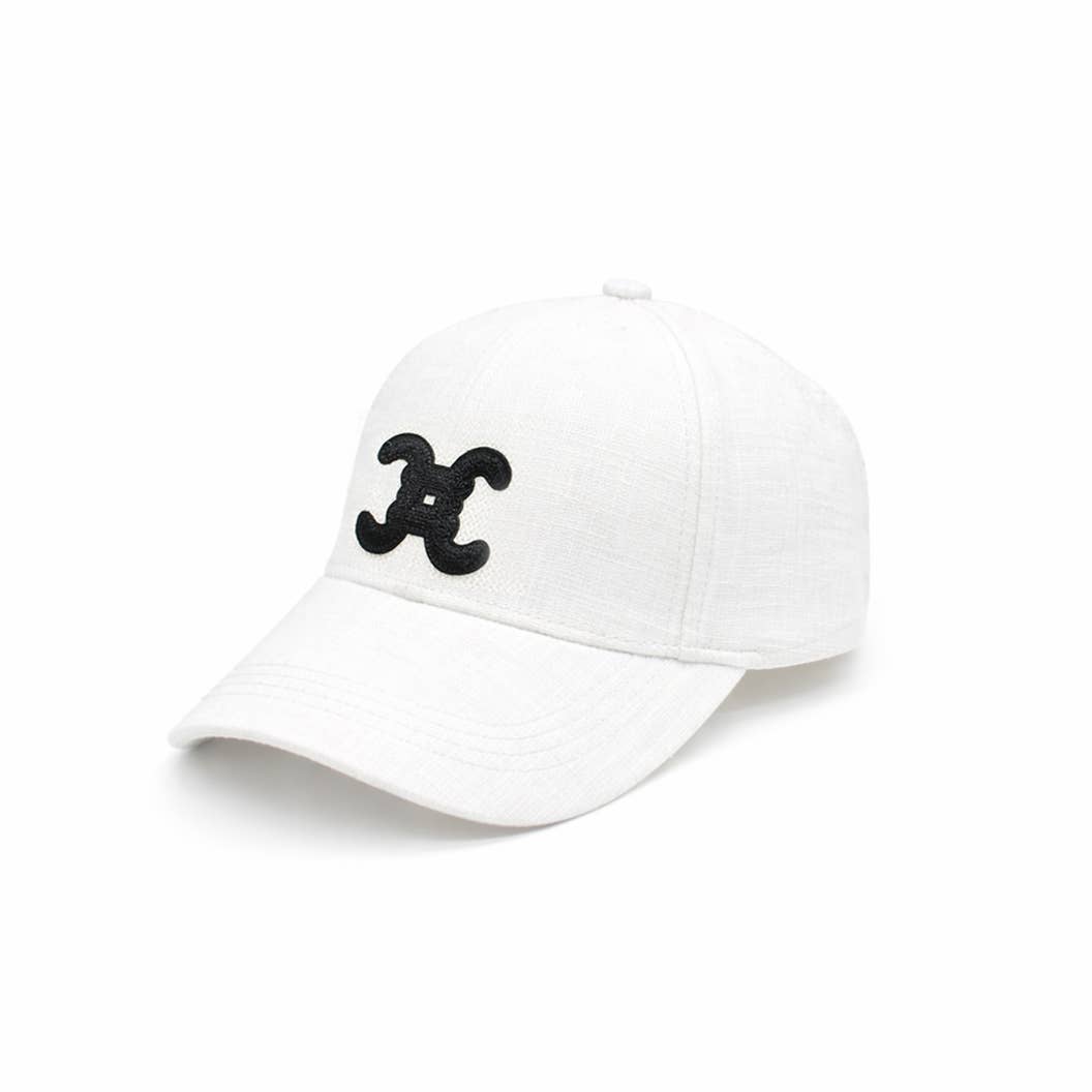 Casquette avec logo brodé