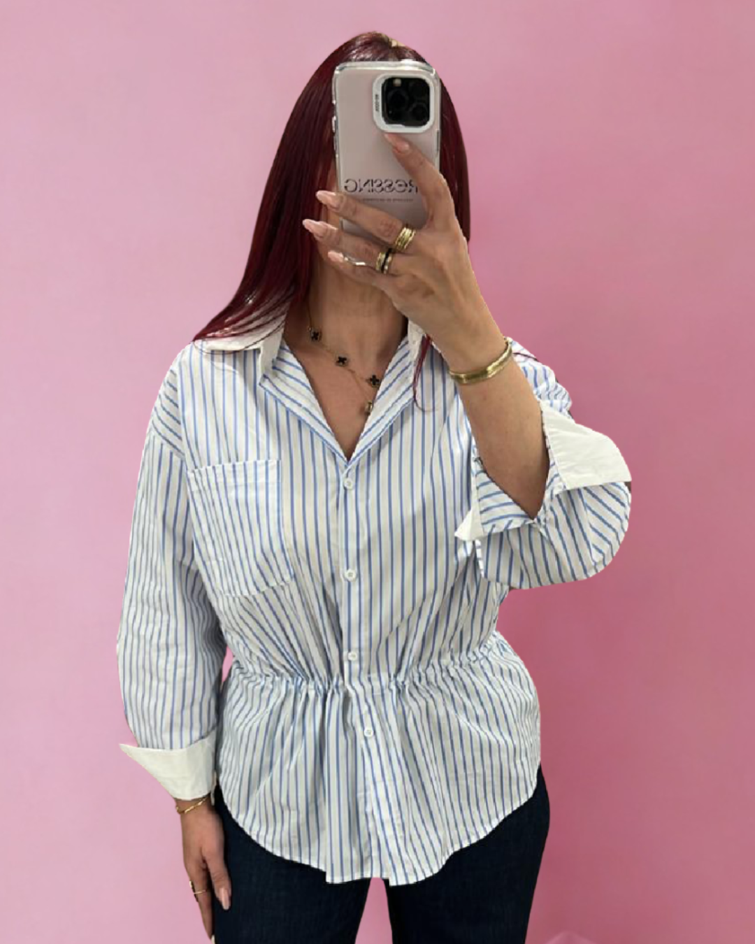 Chemisier rayer