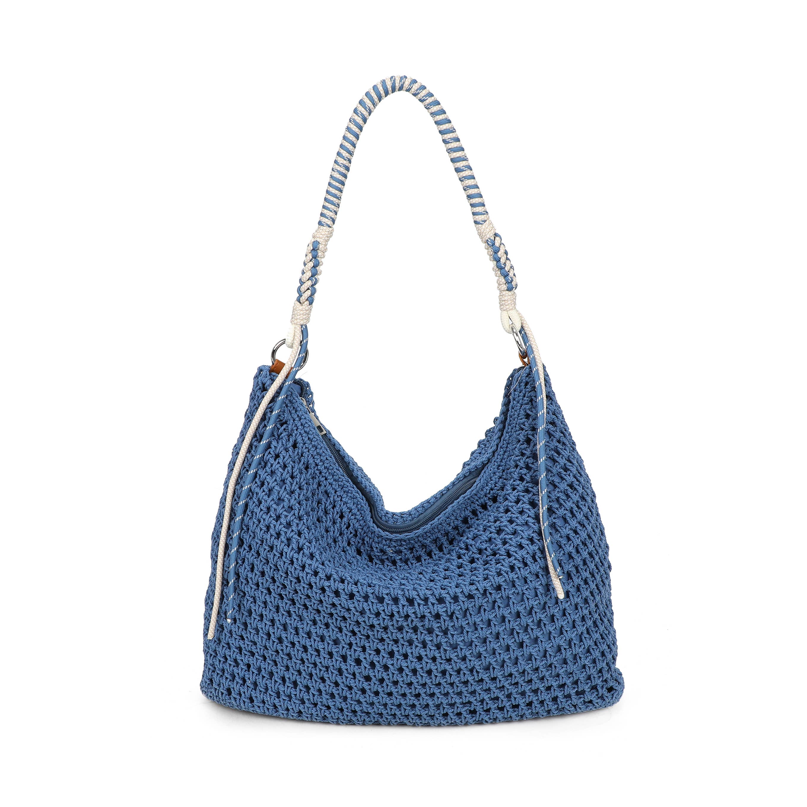 Sac à bandoulière en crochet