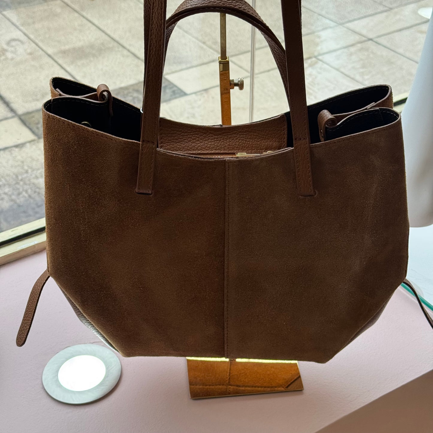 Sac cuir Suède Shop