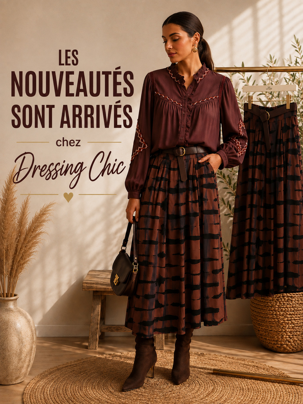Chemise froufrou
