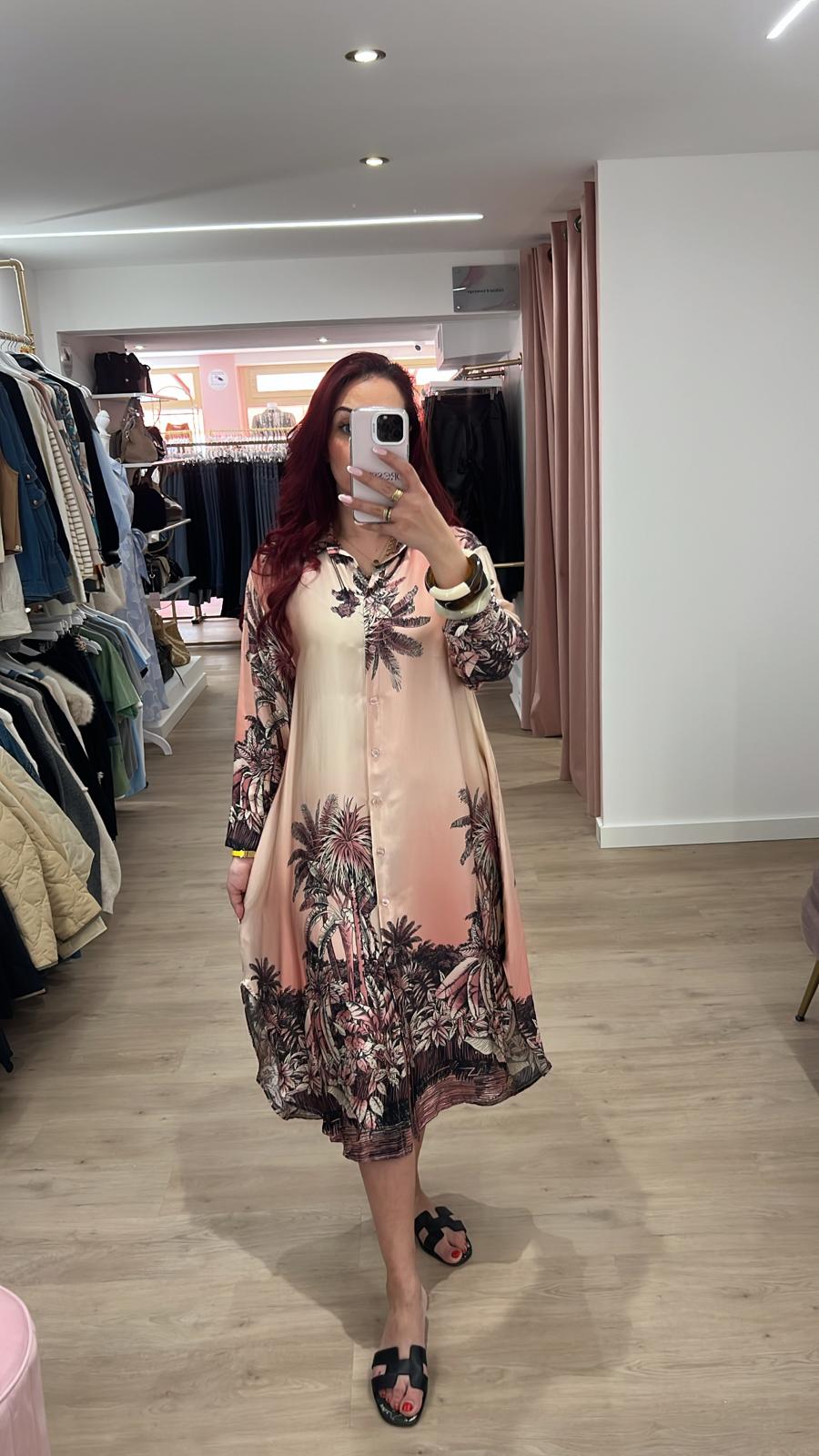 Robe palmier
