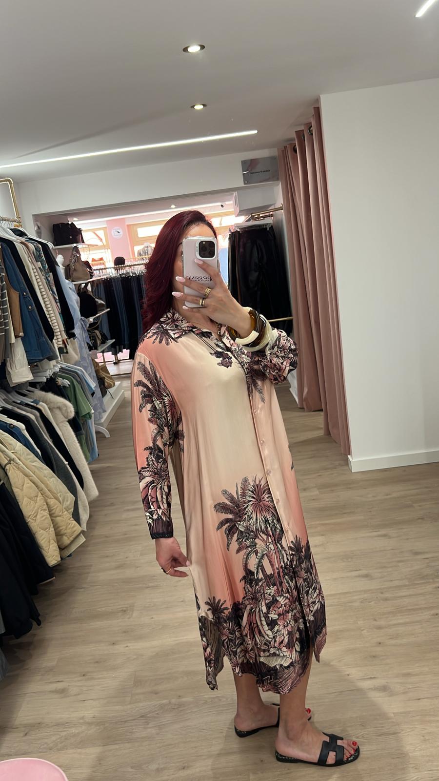 Robe palmier