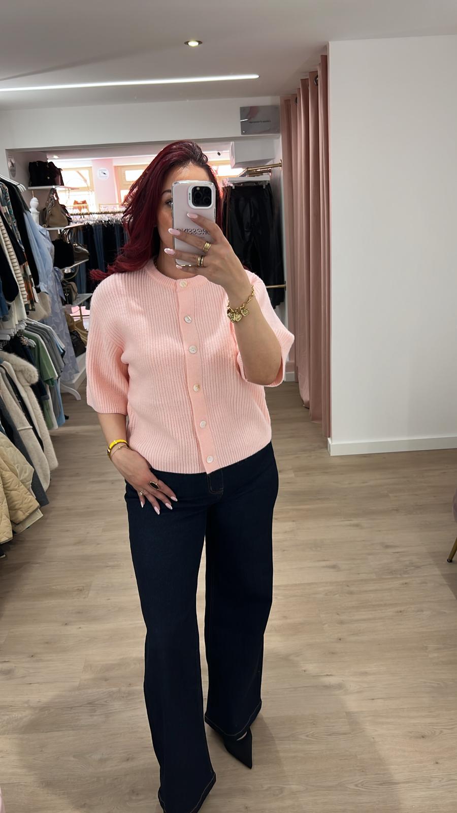 Cardigan laine sans manche