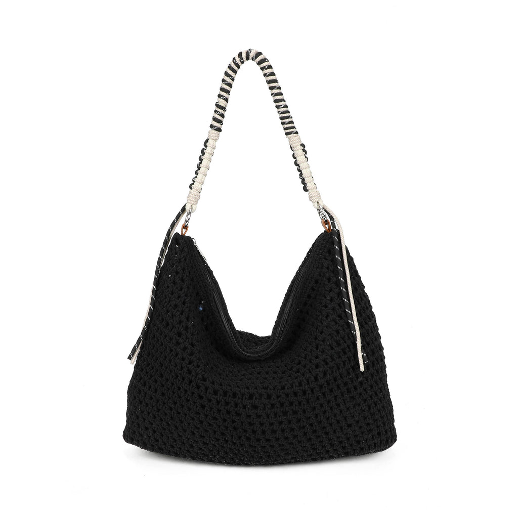 Sac à bandoulière en crochet