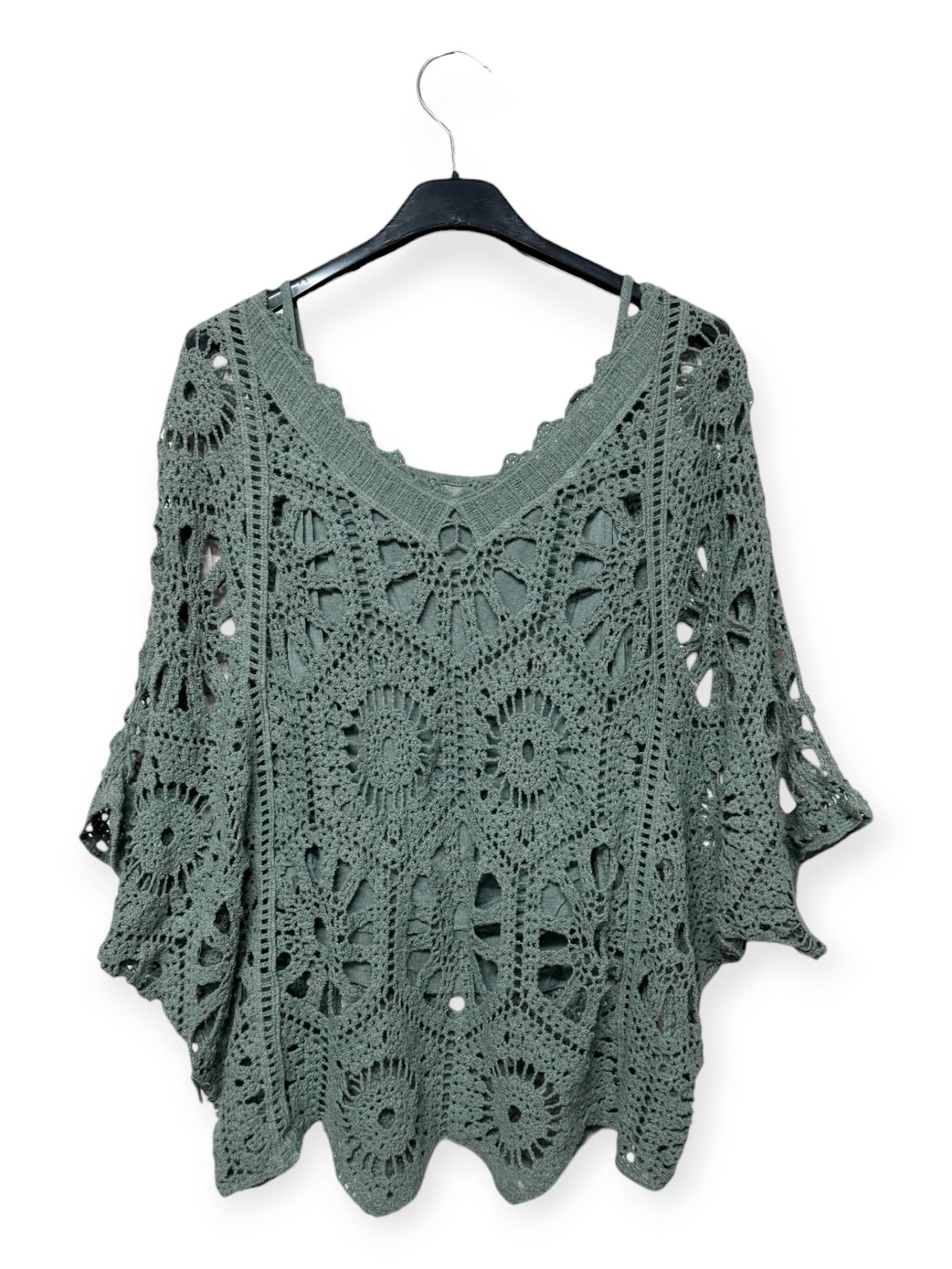 Top en crochet avec débardeur