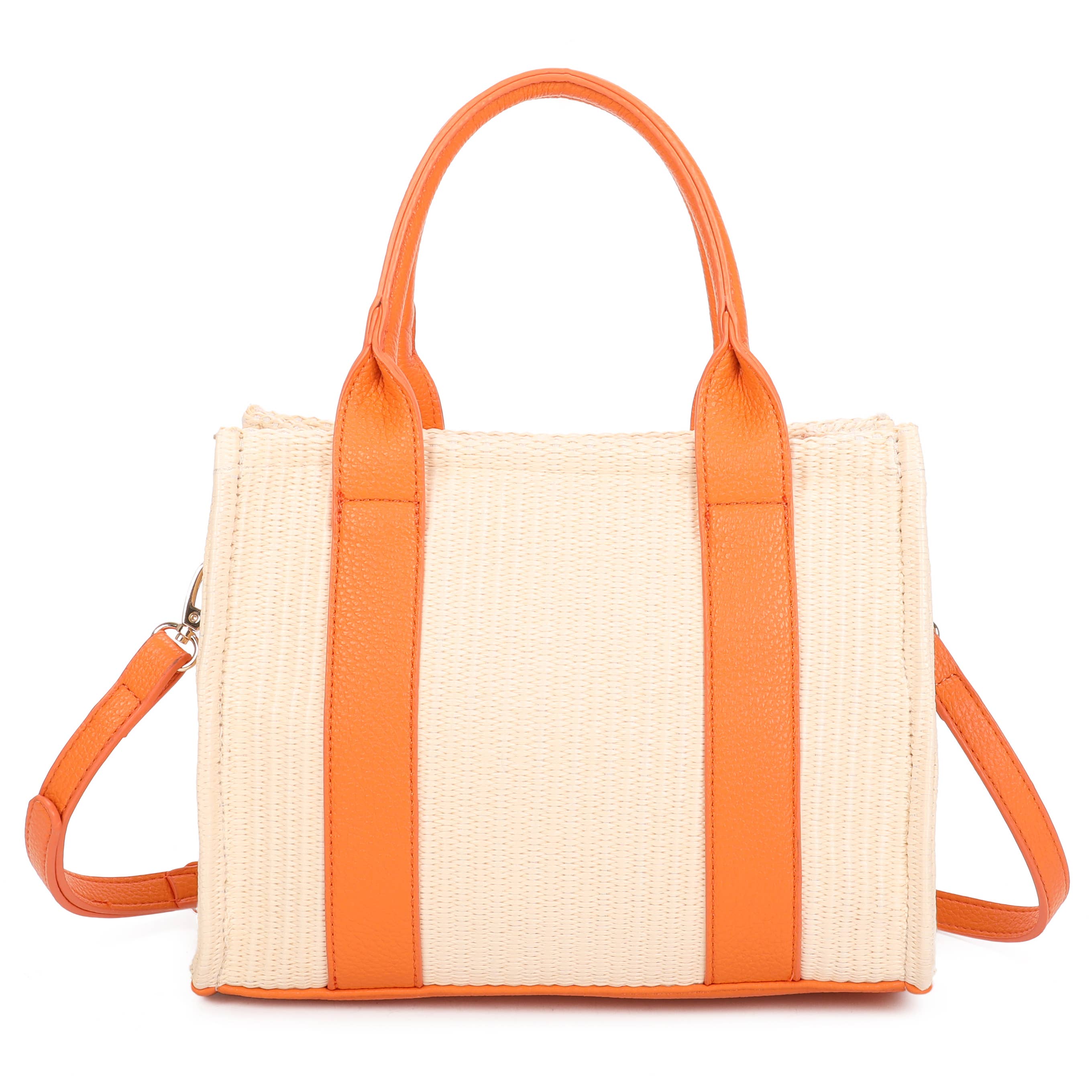 Sac cabas en paille style plage d'été