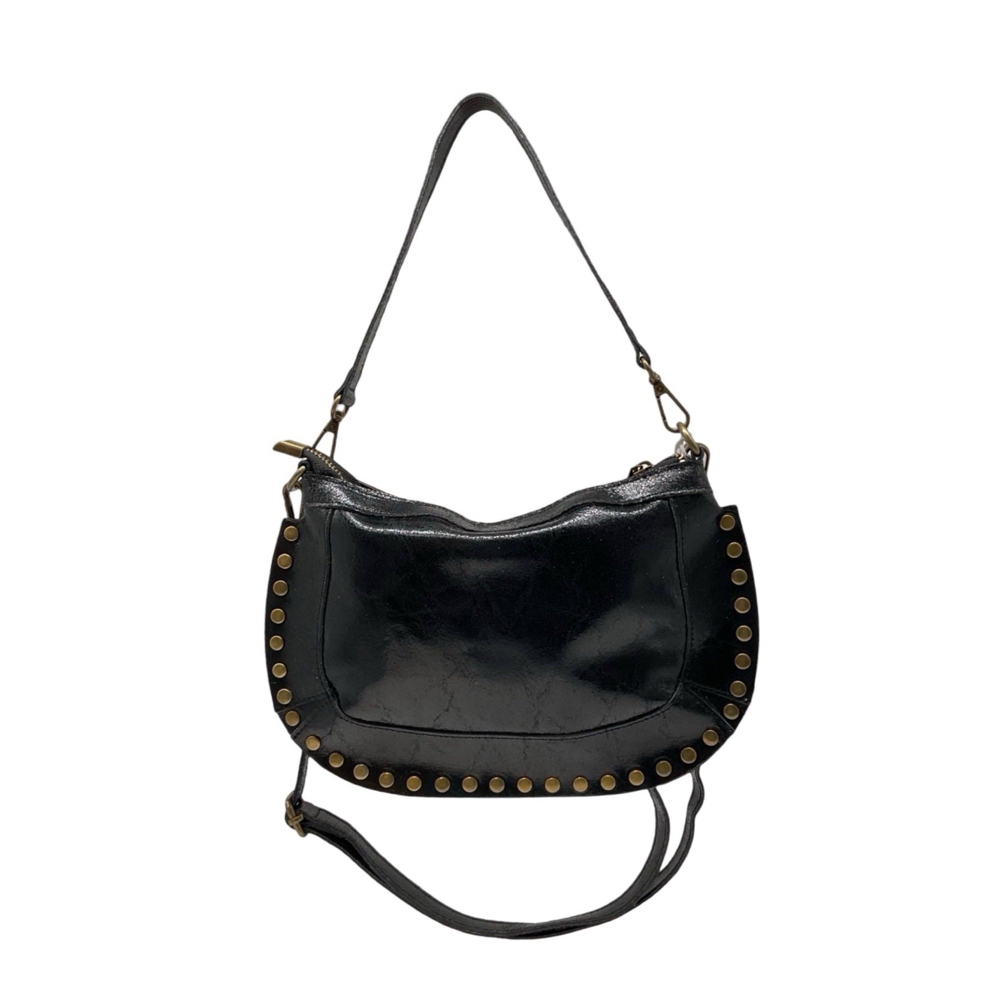 SAC CLOUTE CUIR BROSSE DIONNA