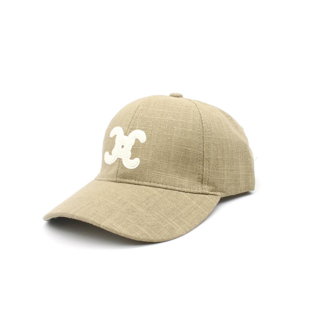Casquette avec logo brodé