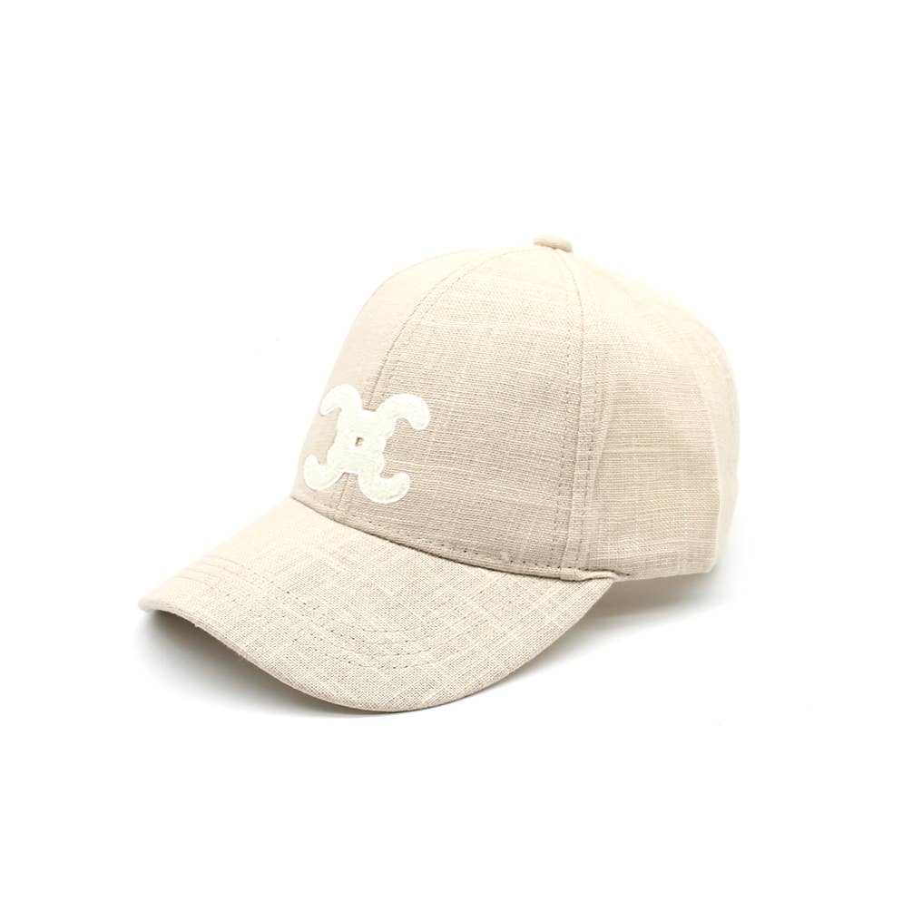 Casquette avec logo brodé